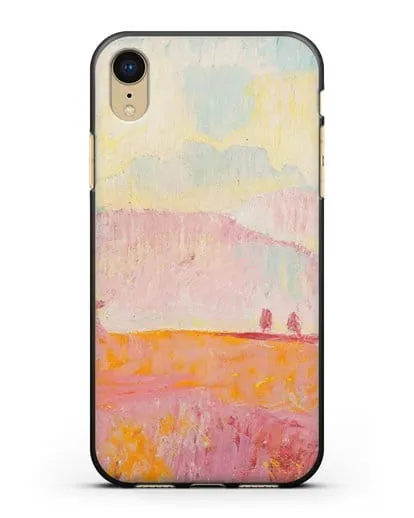Чехол Туманный пейзаж (Амиет Куно) силиконовый для iPhone XR