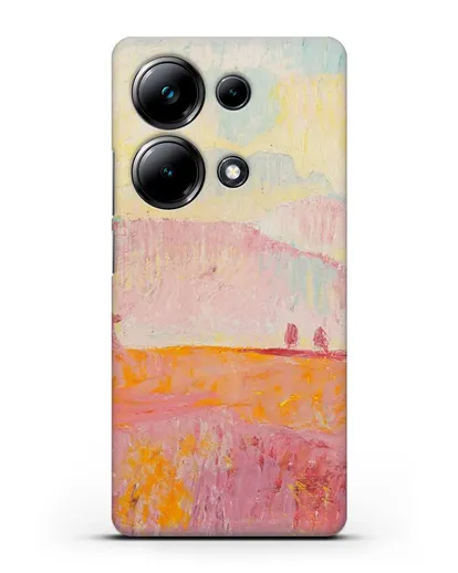 Чехол Туманный пейзаж (Амиет Куно) силиконовый для Xiaomi Poco M6 Pro