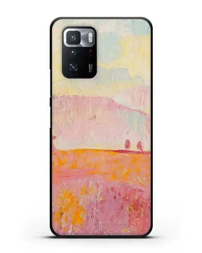 Чехол Туманный пейзаж (Амиет Куно) силиконовый для Xiaomi Poco X3 GT