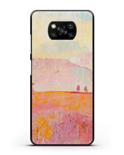 Чехол Туманный пейзаж (Амиет Куно) силиконовый для Xiaomi Poco X3 Pro