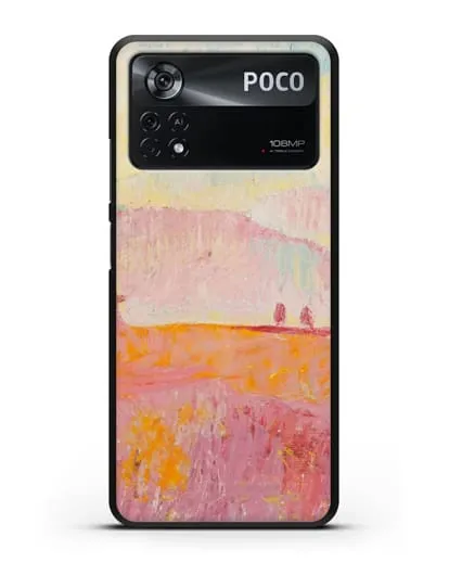 Чехол Туманный пейзаж (Амиет Куно) силиконовый для Xiaomi Poco X4 Pro