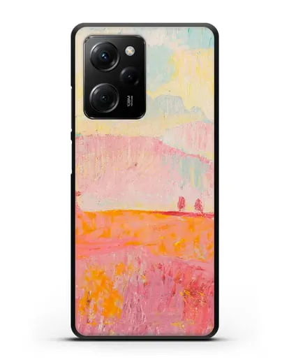 Чехол Туманный пейзаж (Амиет Куно) силиконовый для Xiaomi Poco X5 Pro