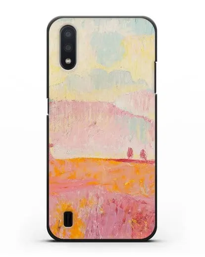 Чехол Туманный пейзаж (Амиет Куно) силиконовый для Samsung Galaxy A01 [SM-A015F]