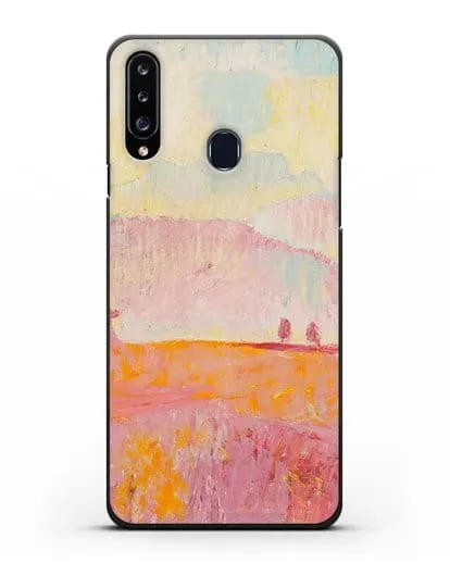 Чехол Туманный пейзаж (Амиет Куно) силиконовый для Samsung Galaxy A20s [SM-A207FN]