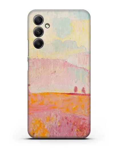 Чехол Туманный пейзаж (Амиет Куно) силиконовый для Samsung Galaxy A34 [SM-A346]