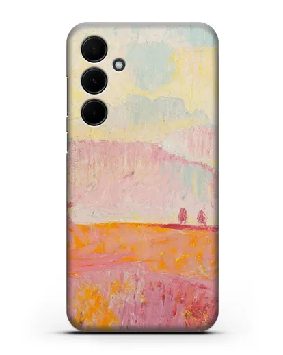 Чехол Туманный пейзаж (Амиет Куно) силиконовый для Samsung Galaxy A35 [SM-A356]