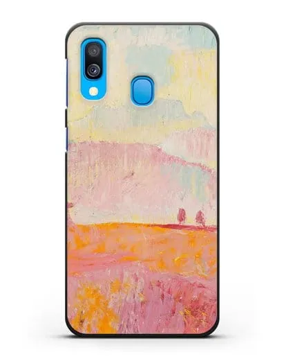 Чехол Туманный пейзаж (Амиет Куно) силиконовый для Samsung Galaxy A40 [SM-A405F]