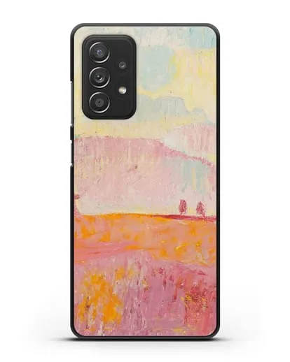 Чехол Туманный пейзаж (Амиет Куно) силиконовый для Samsung Galaxy A53