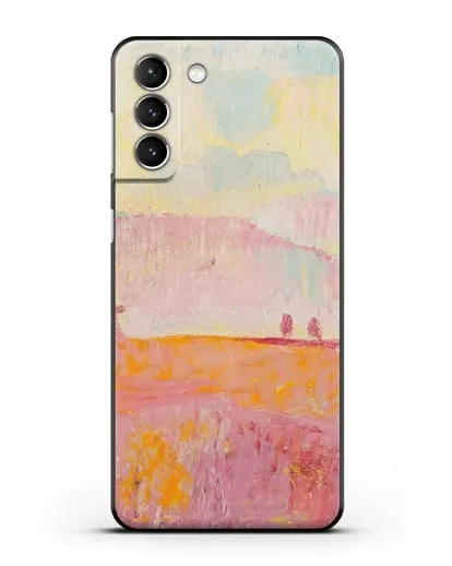 Чехол Туманный пейзаж (Амиет Куно) силиконовый для Samsung Galaxy S22 Plus