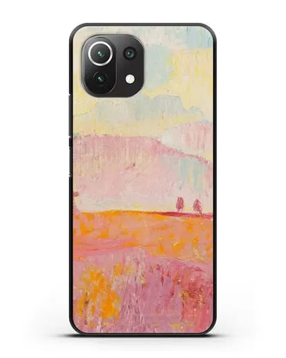 Чехол Туманный пейзаж (Амиет Куно) силиконовый для Xiaomi 11 Lite