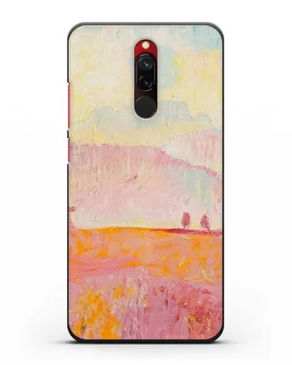 Чехол Туманный пейзаж (Амиет Куно) силиконовый для Xiaomi Redmi 8