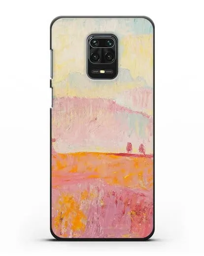 Чехол Туманный пейзаж (Амиет Куно) силиконовый для Xiaomi Redmi Note 9 Pro