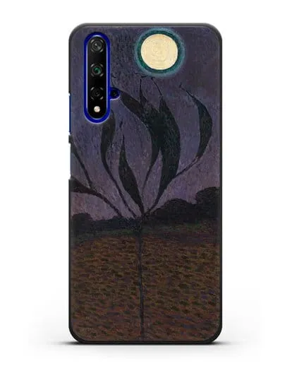 Чехол Лунный пейзаж (Амиет Куно) силиконовый для Honor 20