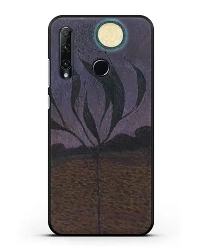 Чехол Лунный пейзаж (Амиет Куно) силиконовый для Honor 20e