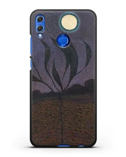 Чехол Лунный пейзаж (Амиет Куно) силиконовый для Honor 8X