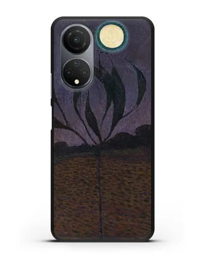 Чехол Лунный пейзаж (Амиет Куно) силиконовый для Honor X7