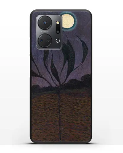Чехол Лунный пейзаж (Амиет Куно) силиконовый для Honor X7a