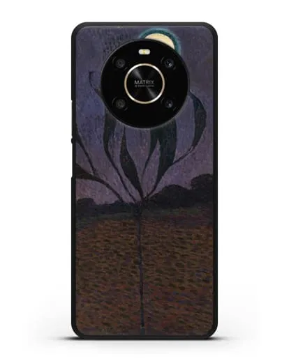 Чехол Лунный пейзаж (Амиет Куно) силиконовый для Honor X9