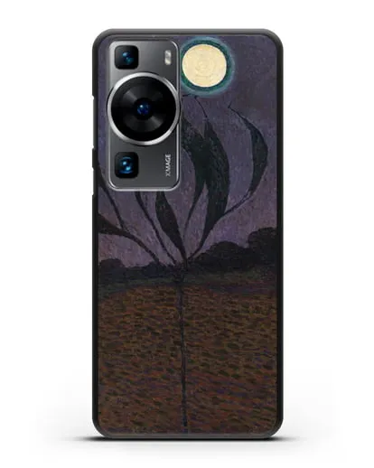 Чехол Лунный пейзаж (Амиет Куно) силиконовый для Huawei P60