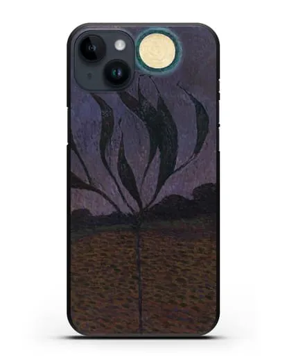 Чехол Лунный пейзаж (Амиет Куно) силиконовый для iPhone 14 Plus