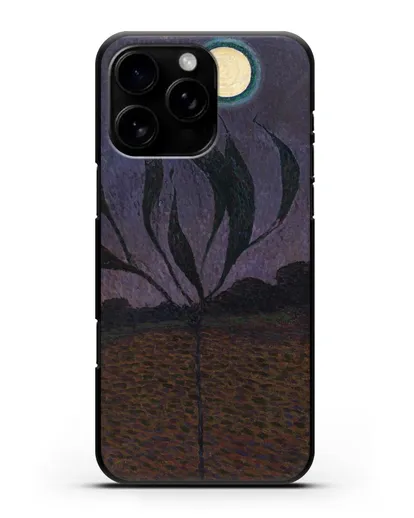 Чехол Лунный пейзаж (Амиет Куно) силиконовый для iPhone 16 Pro Max