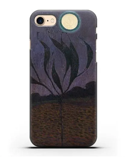 Чехол Лунный пейзаж (Амиет Куно) силиконовый для iPhone 8