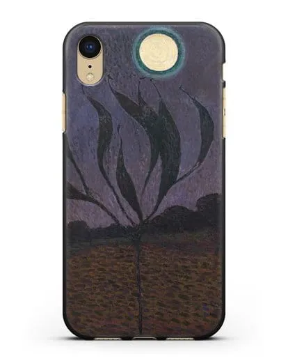 Чехол Лунный пейзаж (Амиет Куно) силиконовый для iPhone XR