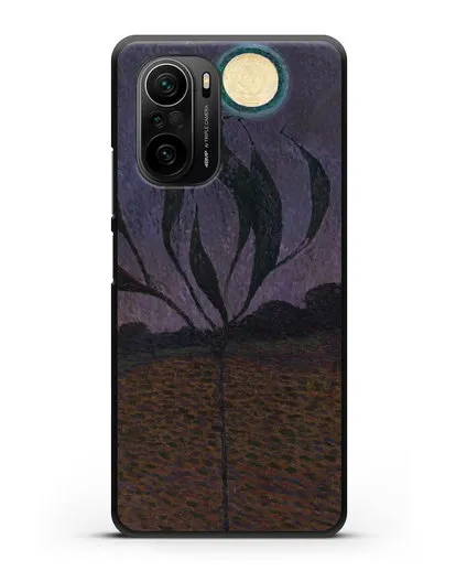 Чехол Лунный пейзаж (Амиет Куно) силиконовый для Xiaomi Poco F3 Pro
