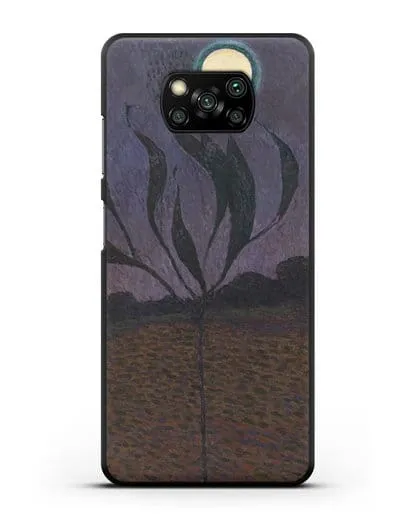 Чехол Лунный пейзаж (Амиет Куно) силиконовый для Xiaomi Poco X3