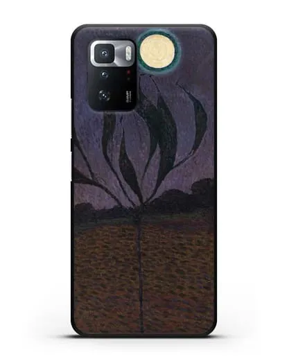 Чехол Лунный пейзаж (Амиет Куно) силиконовый для Xiaomi Poco X3 GT