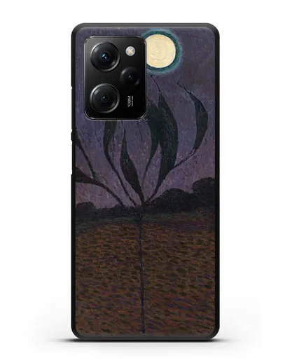 Чехол Лунный пейзаж (Амиет Куно) силиконовый для Xiaomi Poco X5 Pro