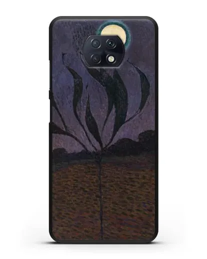 Чехол Лунный пейзаж (Амиет Куно) силиконовый для Xiaomi Redmi Note 9T