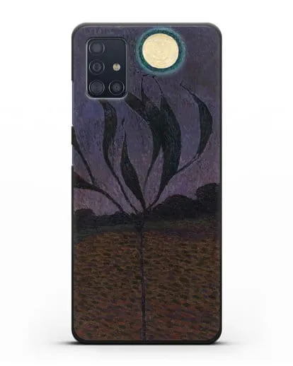 Чехол Лунный пейзаж (Амиет Куно) силиконовый для Samsung Galaxy A51 [SM-A515F]