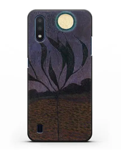 Чехол Лунный пейзаж (Амиет Куно) силиконовый для Samsung Galaxy M01 [SM-M015F]