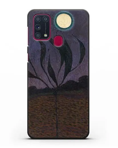 Чехол Лунный пейзаж (Амиет Куно) силиконовый для Samsung Galaxy M31 [SM-M315F]