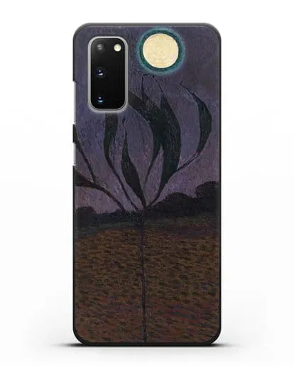 Чехол Лунный пейзаж (Амиет Куно) силиконовый для Samsung Galaxy S20 [SM-G980F]