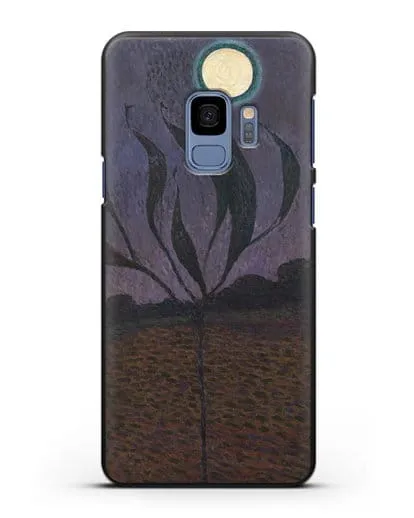 Чехол Лунный пейзаж (Амиет Куно) силиконовый для Samsung Galaxy S9 [SM-G960F]