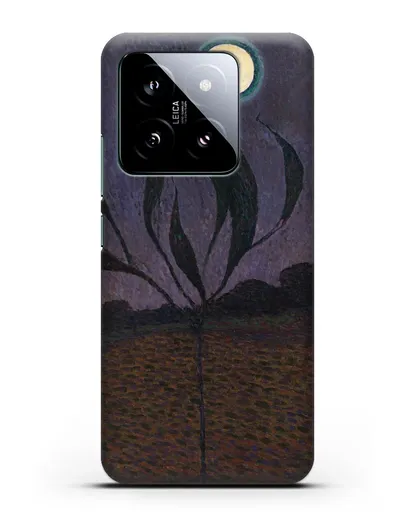 Чехол Лунный пейзаж (Амиет Куно) силиконовый для Xiaomi 14