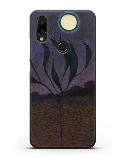Чехол Лунный пейзаж (Амиет Куно) силиконовый для Xiaomi Redmi 7