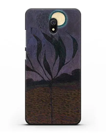 Чехол Лунный пейзаж (Амиет Куно) силиконовый для Xiaomi Redmi 8A