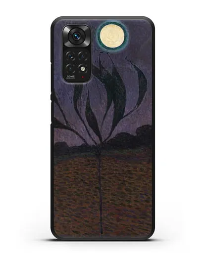 Чехол Лунный пейзаж (Амиет Куно) силиконовый для Xiaomi Redmi Note 11S
