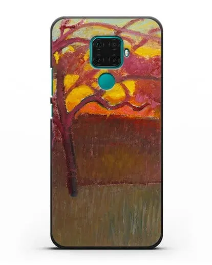 Чехол Закат (Амиет Куно) силиконовый для Huawei Mate 30 Lite