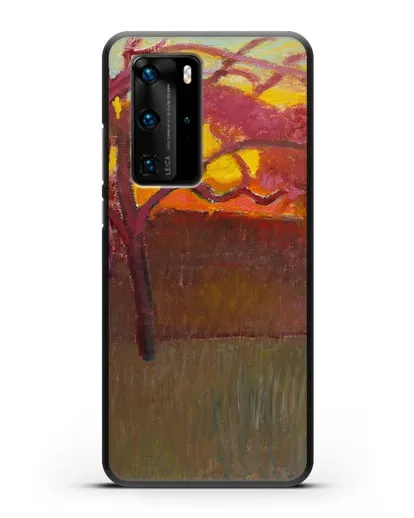 Чехол Закат (Амиет Куно) силиконовый для Huawei P40 Pro