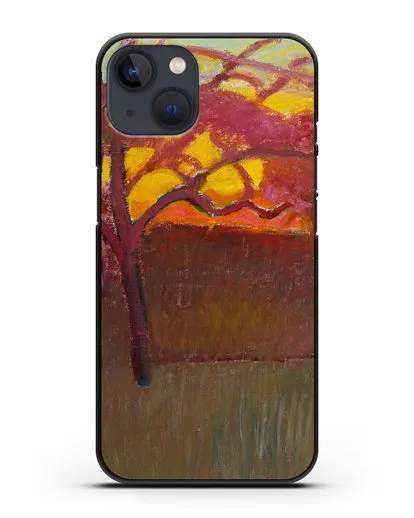 Чехол Закат (Амиет Куно) силиконовый для iPhone 13 Mini