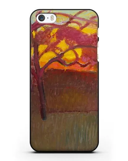 Чехол Закат (Амиет Куно) силиконовый для iPhone 5/5s/SE