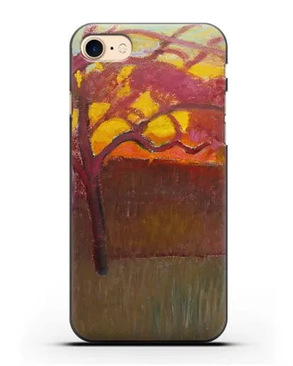 Чехол Закат (Амиет Куно) силиконовый для iPhone 8