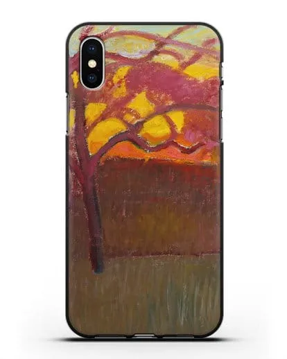 Чехол Закат (Амиет Куно) силиконовый для iPhone XS