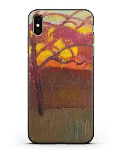 Чехол Закат (Амиет Куно) силиконовый для iPhone XS Max