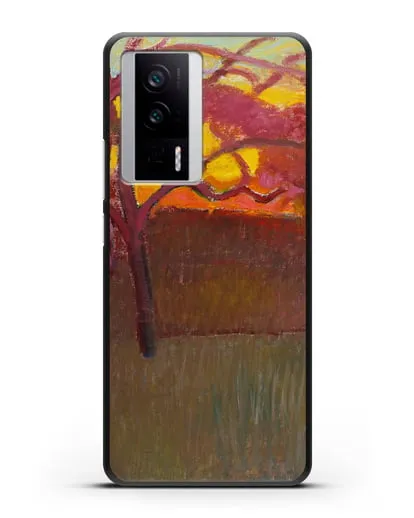 Чехол Закат (Амиет Куно) силиконовый для Xiaomi Poco F5 Pro