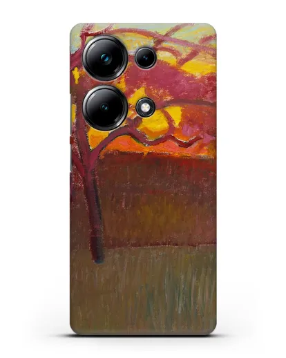 Чехол Закат (Амиет Куно) силиконовый для Xiaomi Poco M6 Pro